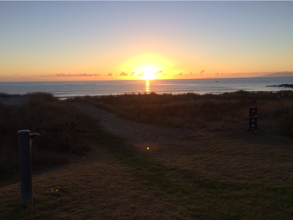 Te Arai sunrise