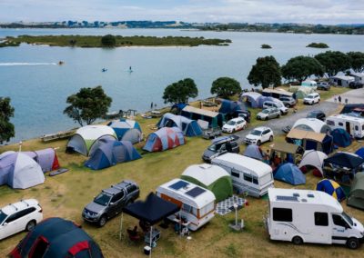 Whangateau Holiday Park powered camp sites
